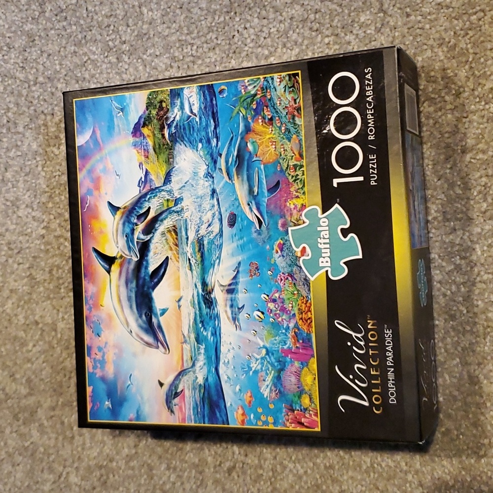 1000 piece dolphin puzzle